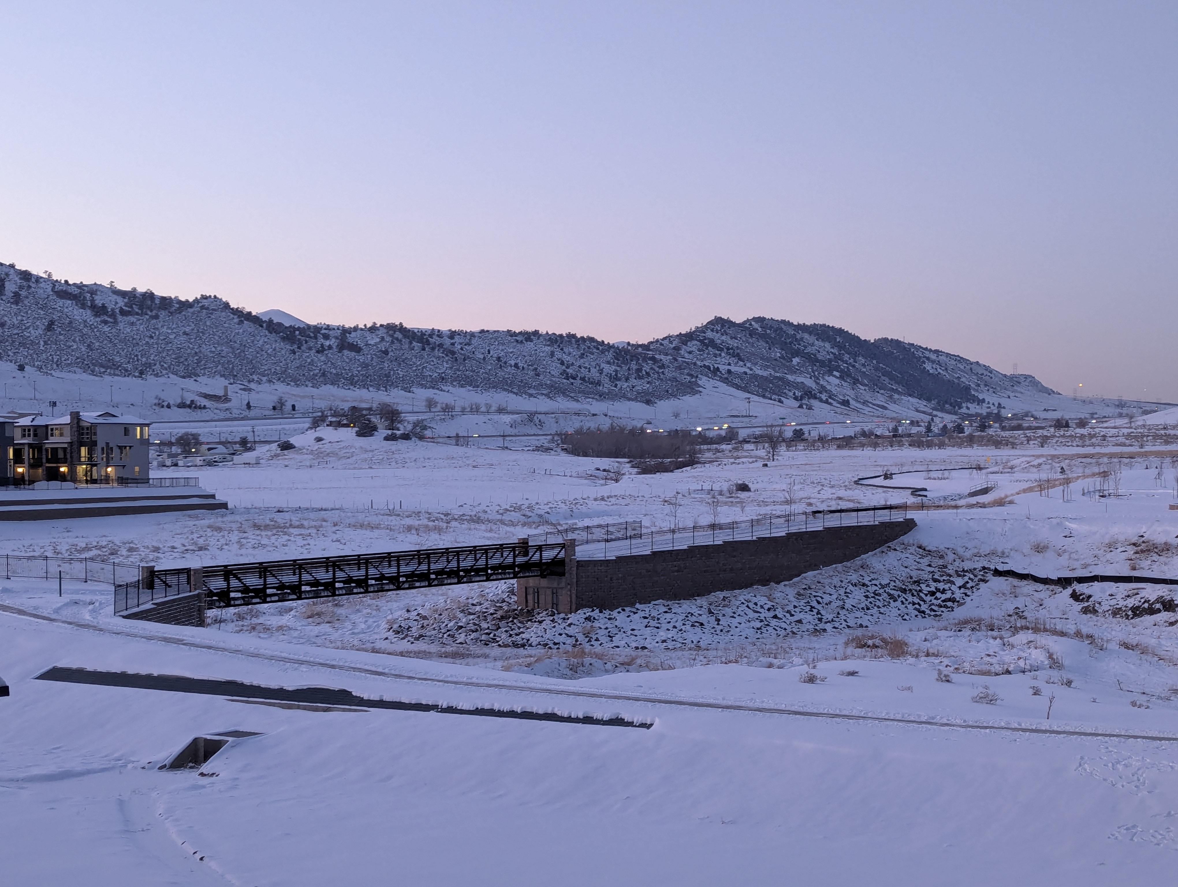 Snow, Morrison, Colorado